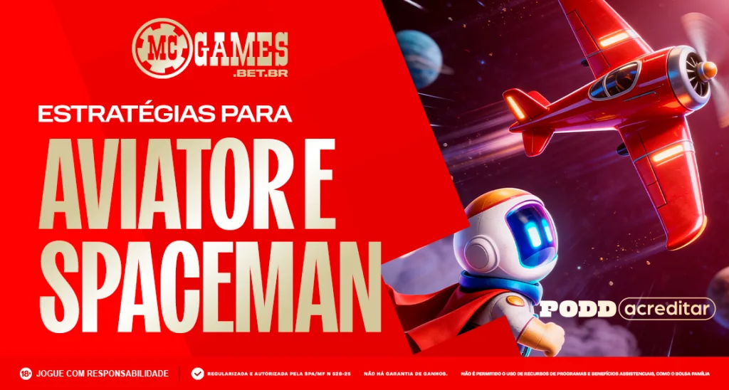 Imagem ilustrativa sobre o Aviator e Spaceman