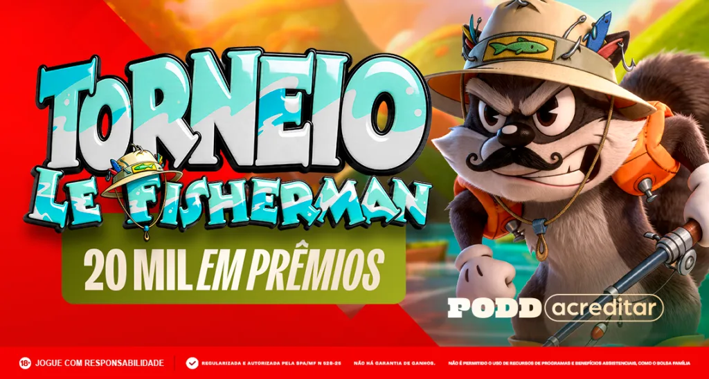 Imagem ilustrativa sobre o torneio semanal Le Fisherman da MC Games