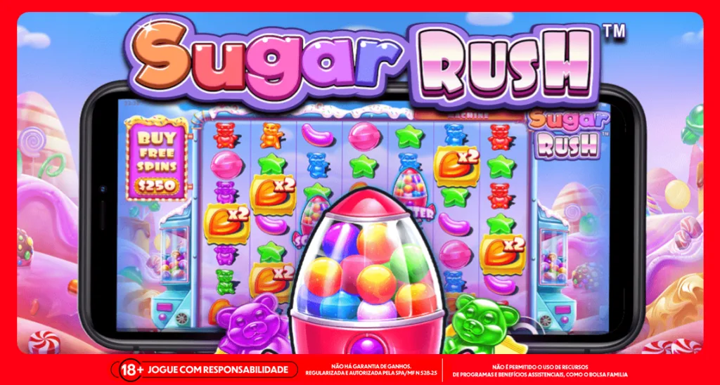 Imagem ilustrativa sobre o slot Sugar Rush