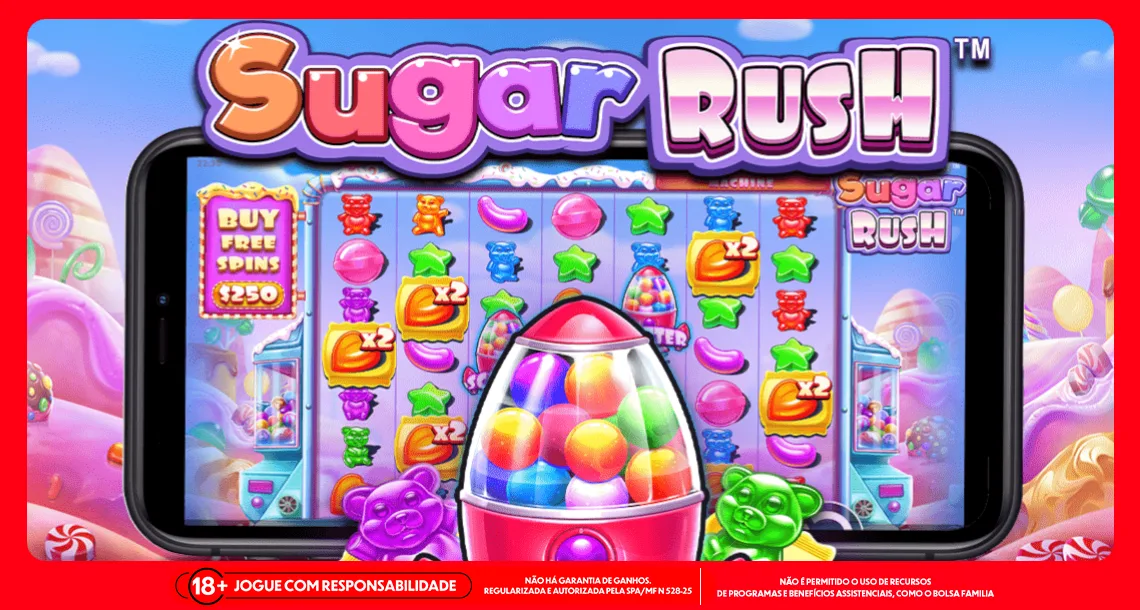 Imagem ilustrativa sobre o slot Sugar Rush