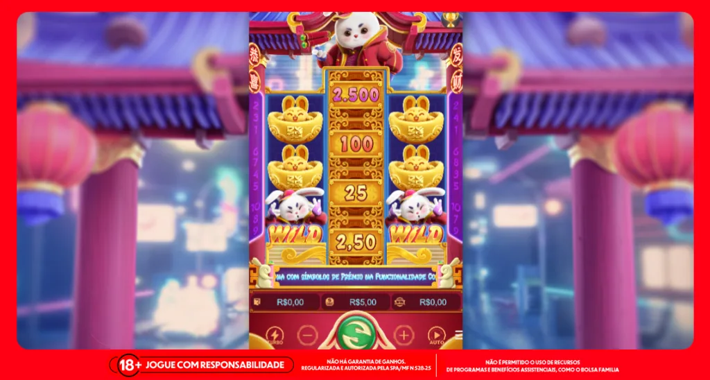 Imagem ilustrativa do slot Fortune Rabbit