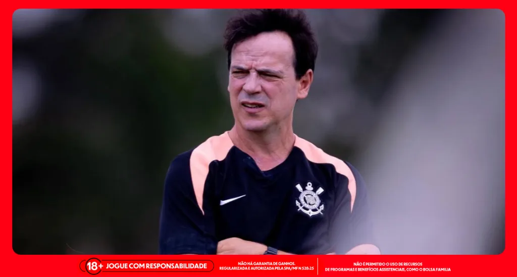 Imagem ilustrativa do técnico Fernando Diniz, do Corinthians. Foto: Rodrigo Coca/Corinthians