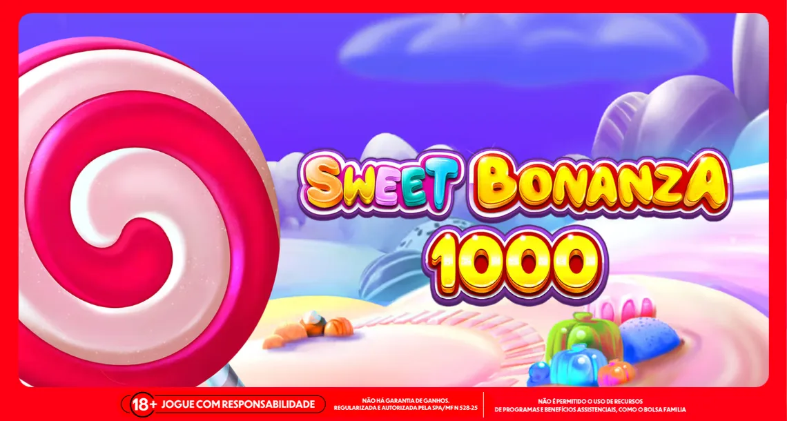 Imagem ilustrativa sobre o slot Sweet Bonanza 1000