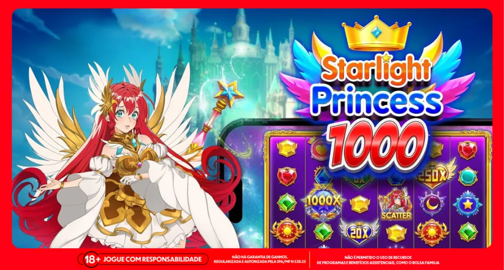 Imagem ilustrativa do slot Starlight Princess 1000