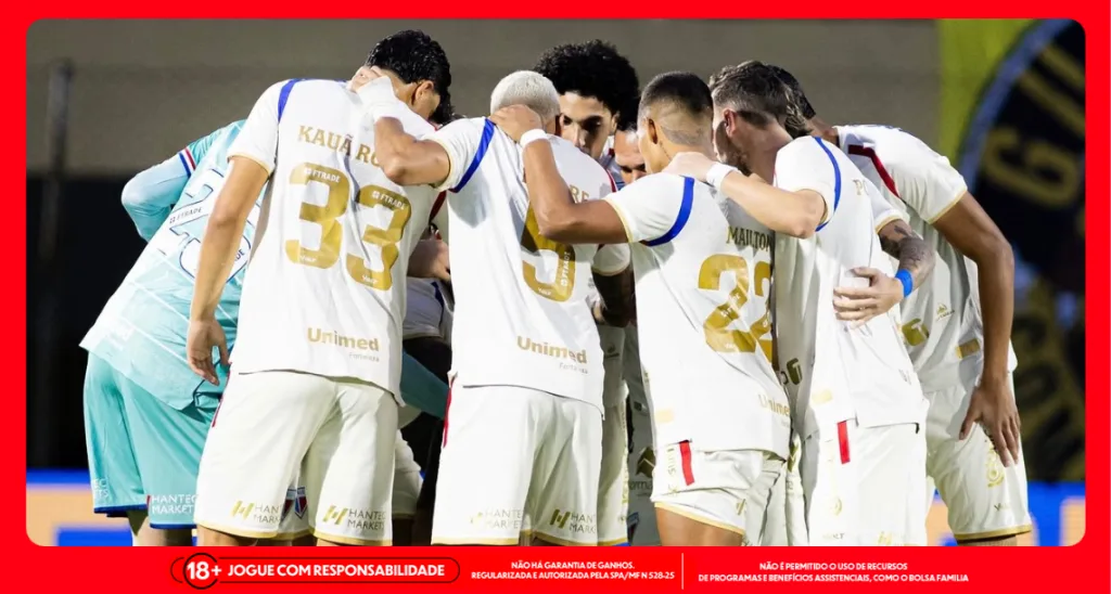 Imagem ilustrativa dos jogadores do Fortaleza. Foto: Giovanni Rodrigues/FEC