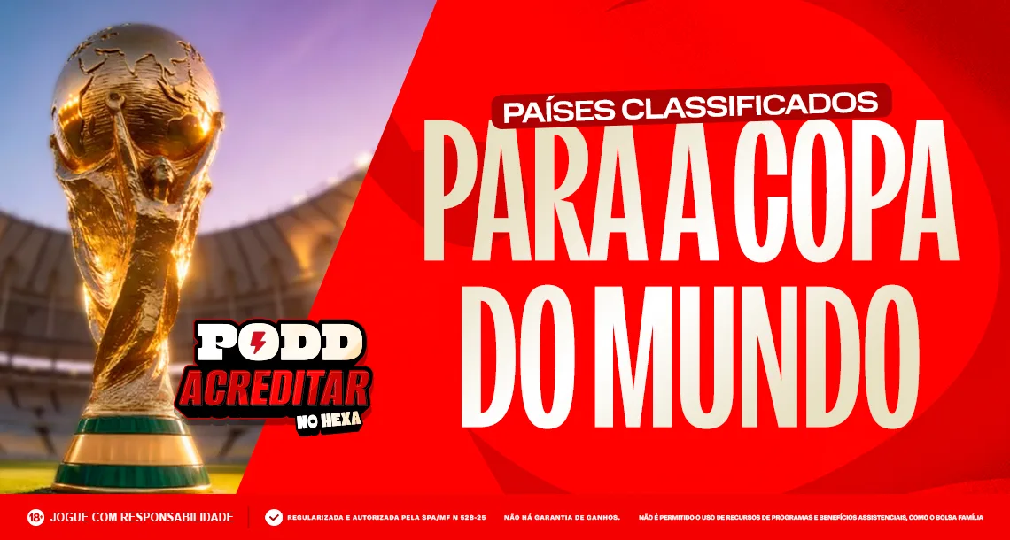 Imagem ilustrativa sobre as seleções da Copa do Mundo