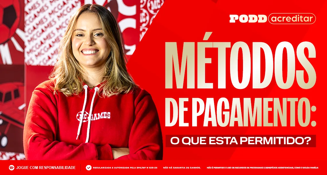 Imagem ilustrativa sobre os métodos de pagamentos que são permitidos no mercado de apostas no Brasil