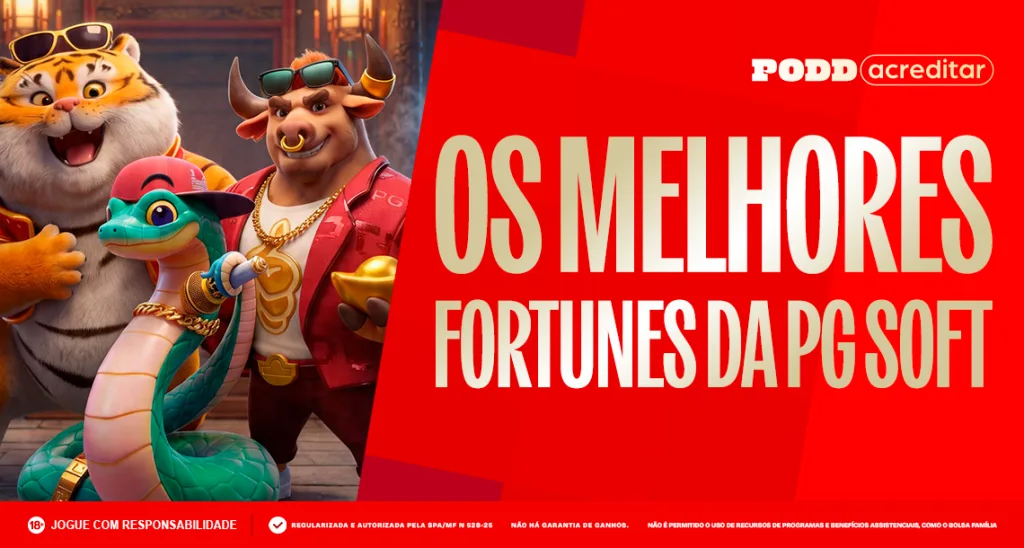 Imagem ilustrativa sobre os jogos da Família PG Soft