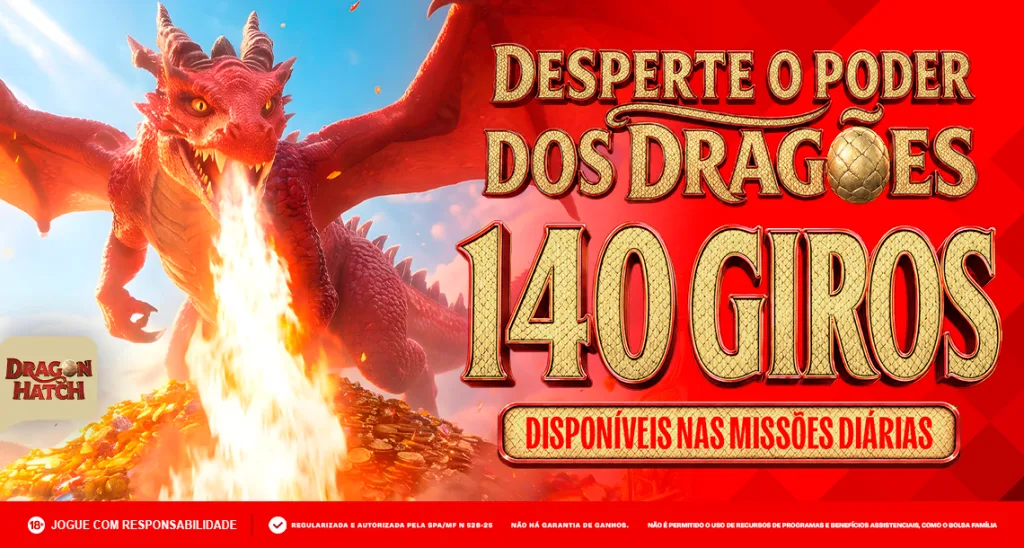Imagem ilustrativa da Missão do Dia da MC Games envolvendo o jogo Dragon Hatch