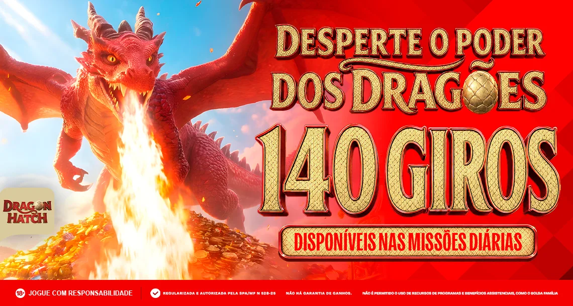 Imagem ilustrativa da Missão do Dia da MC Games envolvendo o jogo Dragon Hatch
