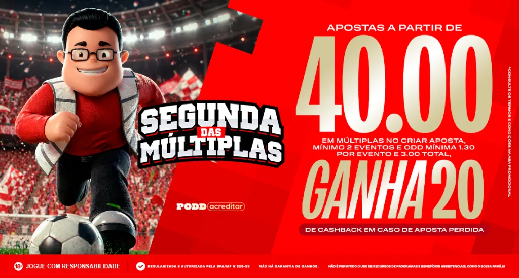 Imagem ilustrativa sobre a promoção "Segunda de Múltiplas" da MC Games