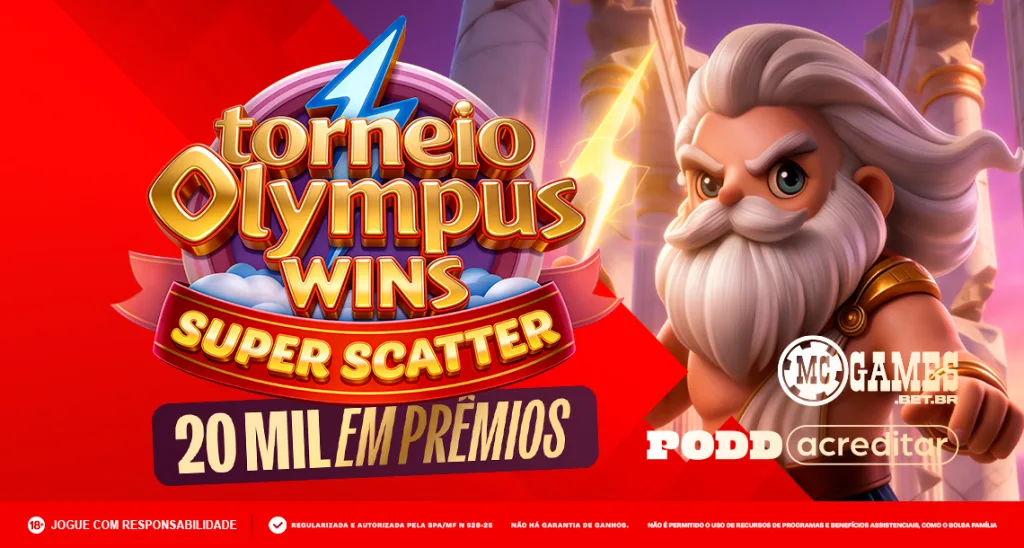 Imagem ilustrativa do Torneio Semanal Olympus Wins