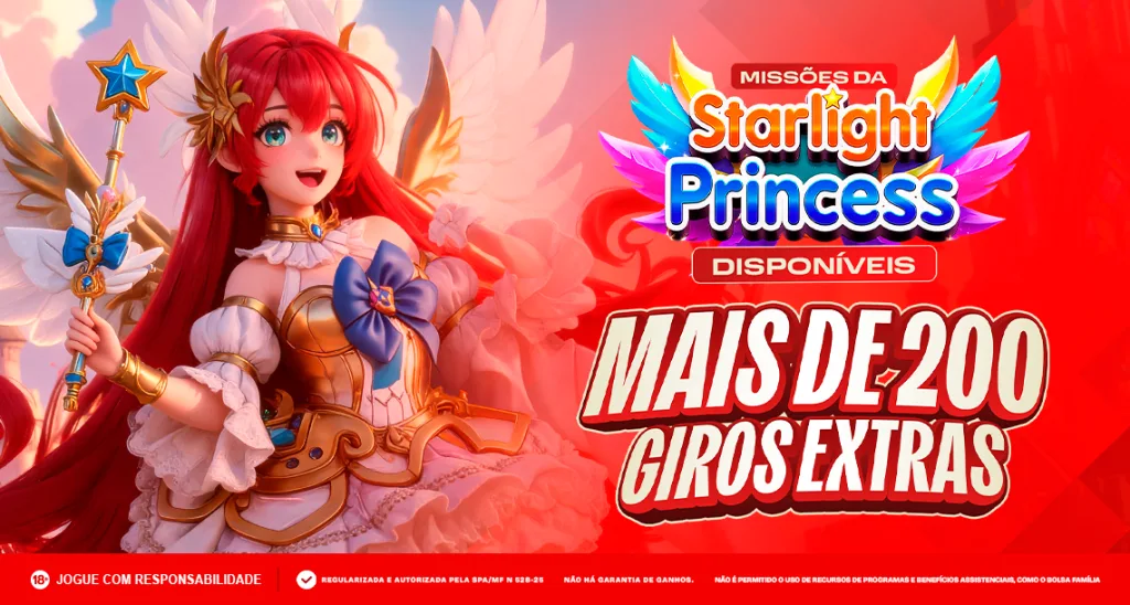 Imagem ilustrativa das missões do Starlight Princess