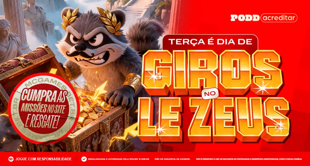 Imagem ilustrativa para as missões da MC Games no Le Zeus
