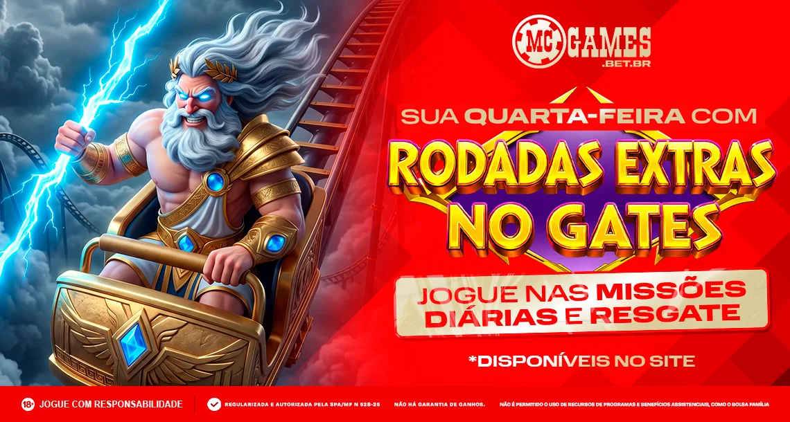 Imagem ilustrativa sobre as missões da MC Games no Gates Of Olympus