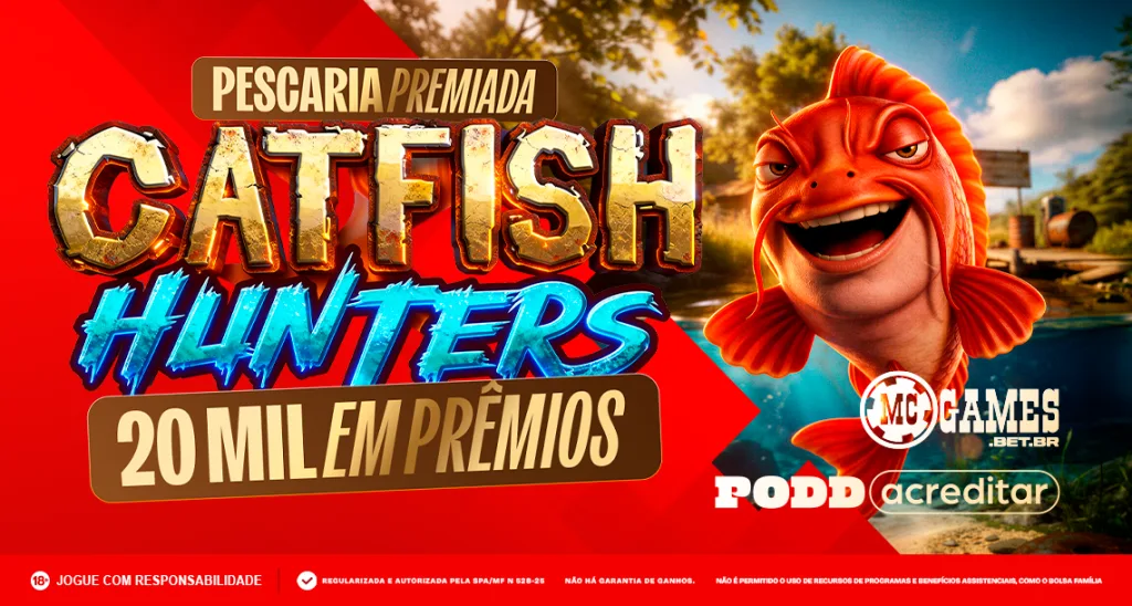 Imagem ilustrativa do Torneio Semanal CatFish Hunter