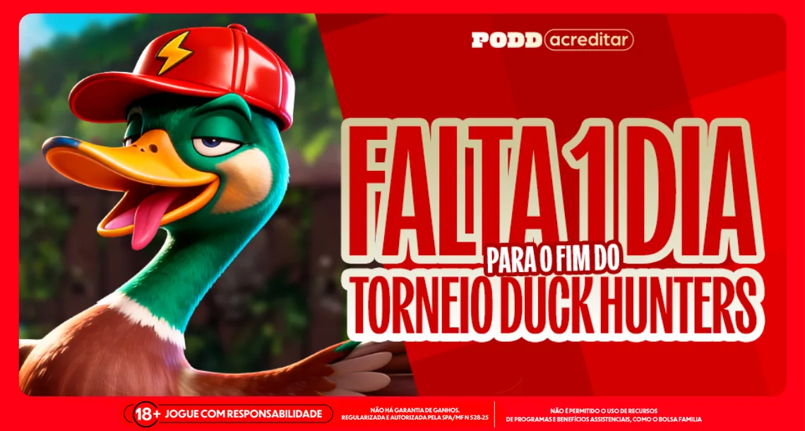 Imagem ilustrativa do Torneio Semanal Duck Hunters Happy Hour da MC Games