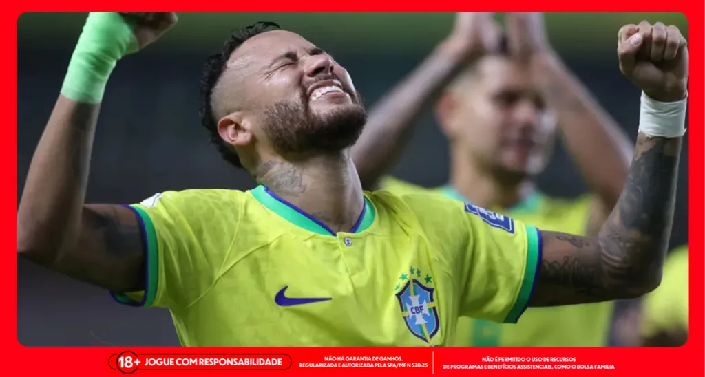 Imagem ilustrativa de Neymar em ação pela Seleção Brasileira. Foto: Vitor Silva/CBF