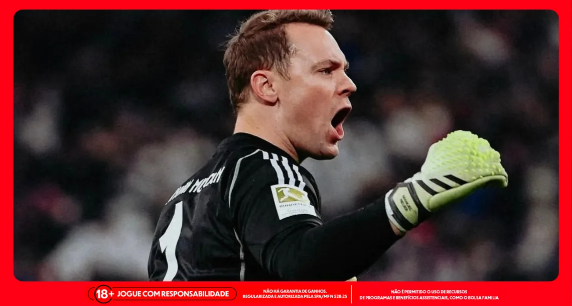 Imagem ilustrativa do goleiro Neur da Alemanha. Foto: Instagram/Neur