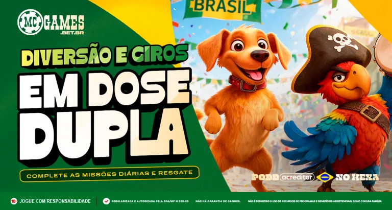 Imagem ilustrativa sobre as missões dos slots Vira-Lata Caramelo e Arara da Sorte