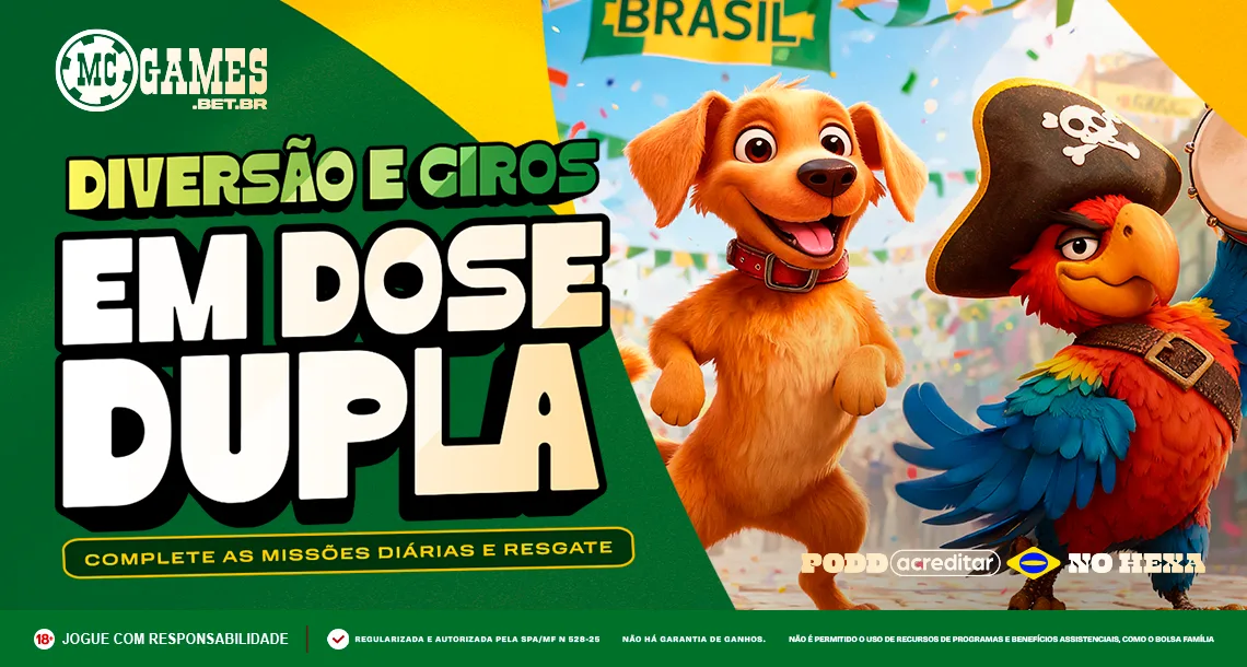 Imagem ilustrativa sobre as missões dos slots Vira-Lata Caramelo e Arara da Sorte