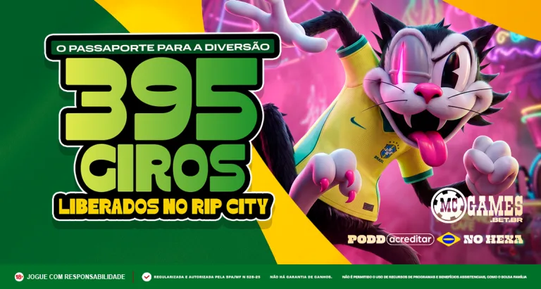 Imagem ilustrativa da Missão do Dia da MC Games, com o jogo RIP City