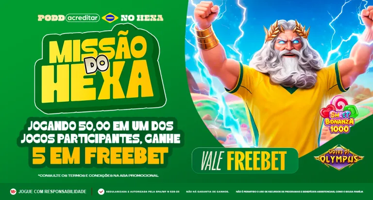 Imagem ilustrativa sobre as "Missões do Hexa" da MC Games