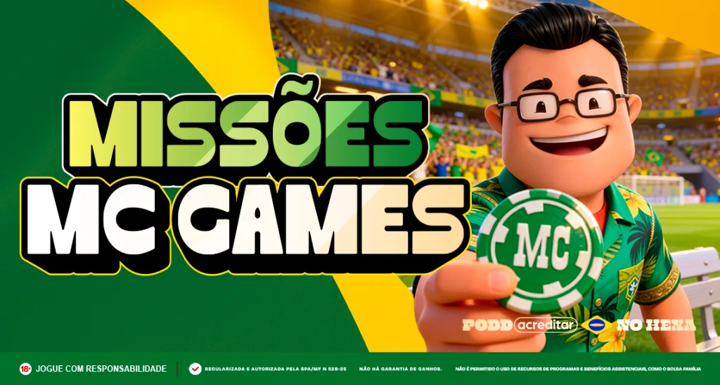 Imagem ilustrativa sobre as missões da MC Games