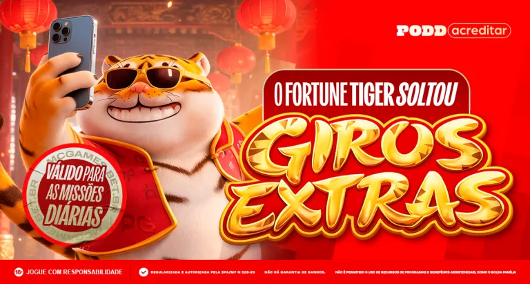 Imagem ilustrativa sobre as missões da MC Games no Fortune Tiger