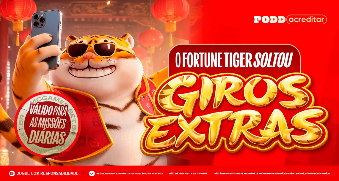 Imagem ilustrativa sobre as missões da MC Games no Fortune Tiger