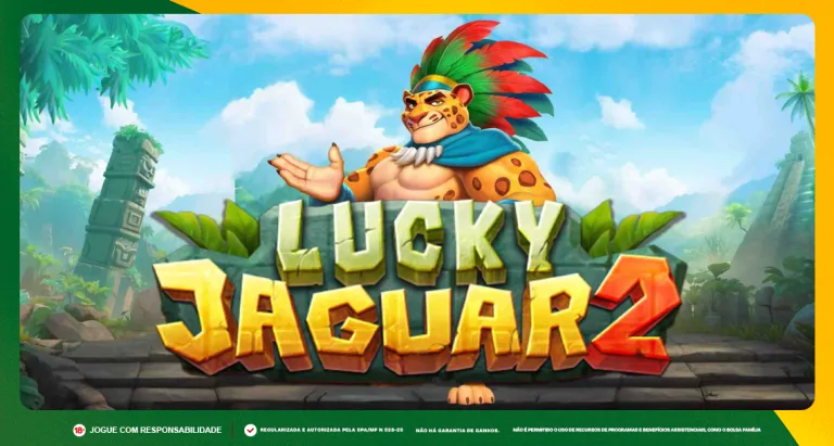 Imagem ilustrativa das Missões do Dia da MC Games, com o jogo Lucky Jaguar 2