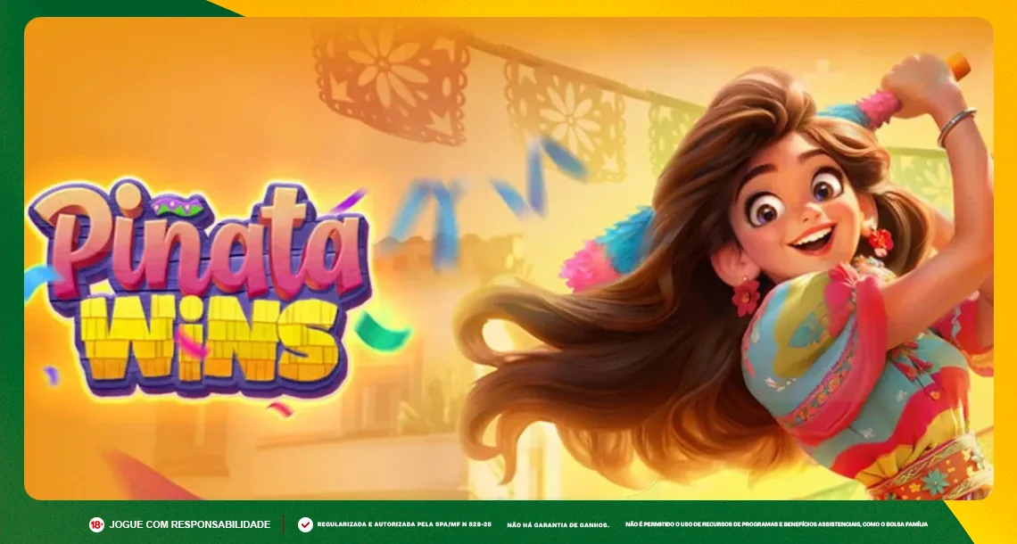 Imagem ilustrativa do jogo Pinata Wins, disponível na Missão do Dia da MC Games