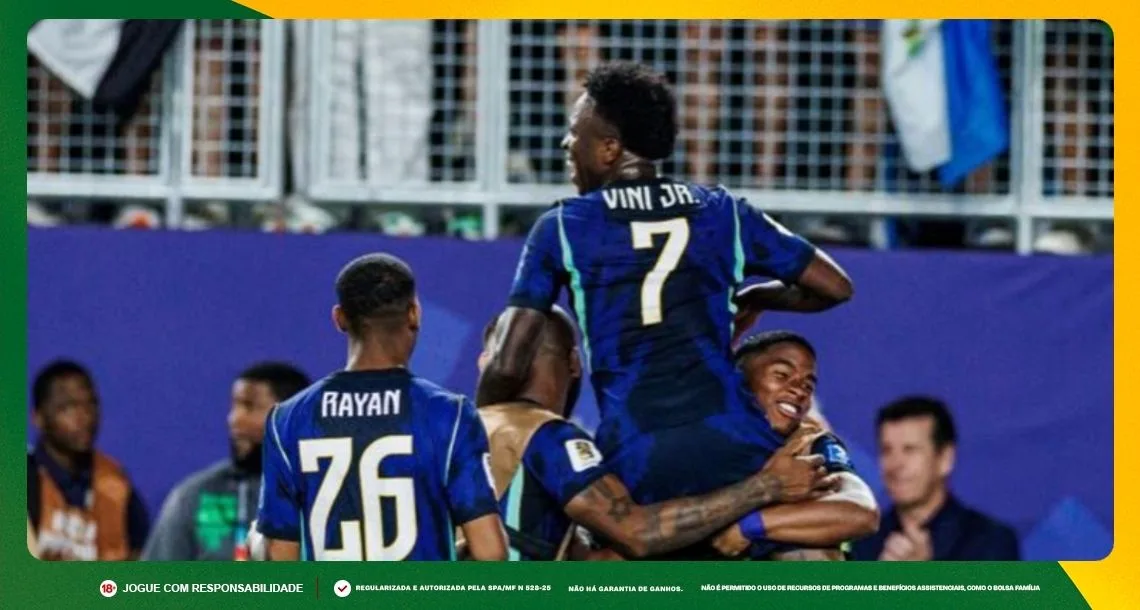 Imagem ilustrativa de jogadores da Seleção Brasileira. Foto: Instagram/CBF