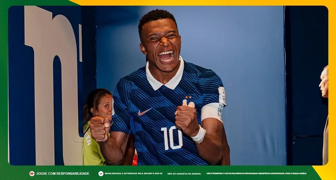 Imagem ilustrativa de Mbappé, atacante da França. Foto: Instagram/França