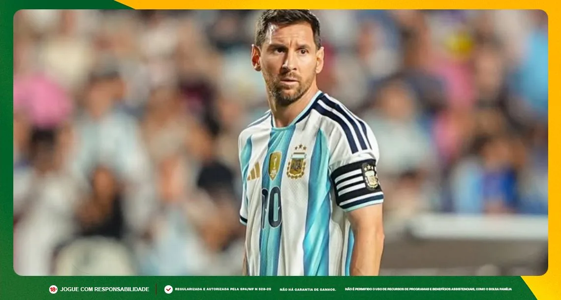 Imagem ilustrativa de Lionel Messi, ídolo da Argentina. Foto: Instagram/Messi