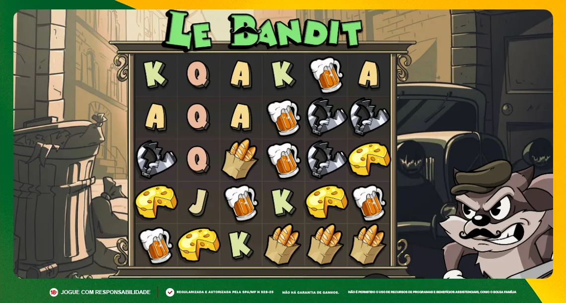 Imagem ilustrativa do slot Le Bandit