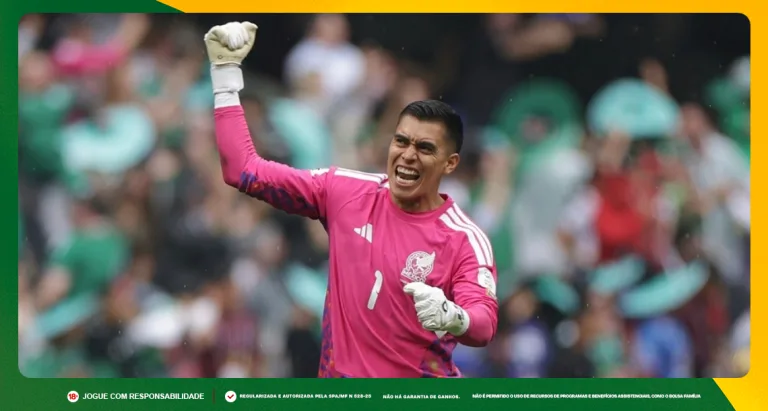Imagem ilustrativa do goleiro Raúl Rangel do México. Foto: Instagram/Seleção Mexicana