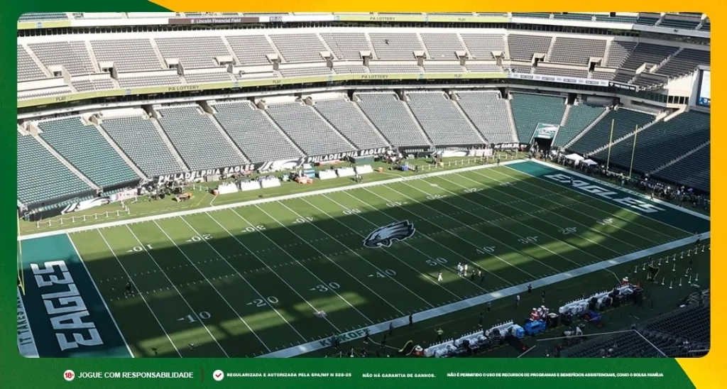 Imagem ilustrativa do estádio Lincoln Financial Field. Foto: Instagram/Lincoln Financial Field