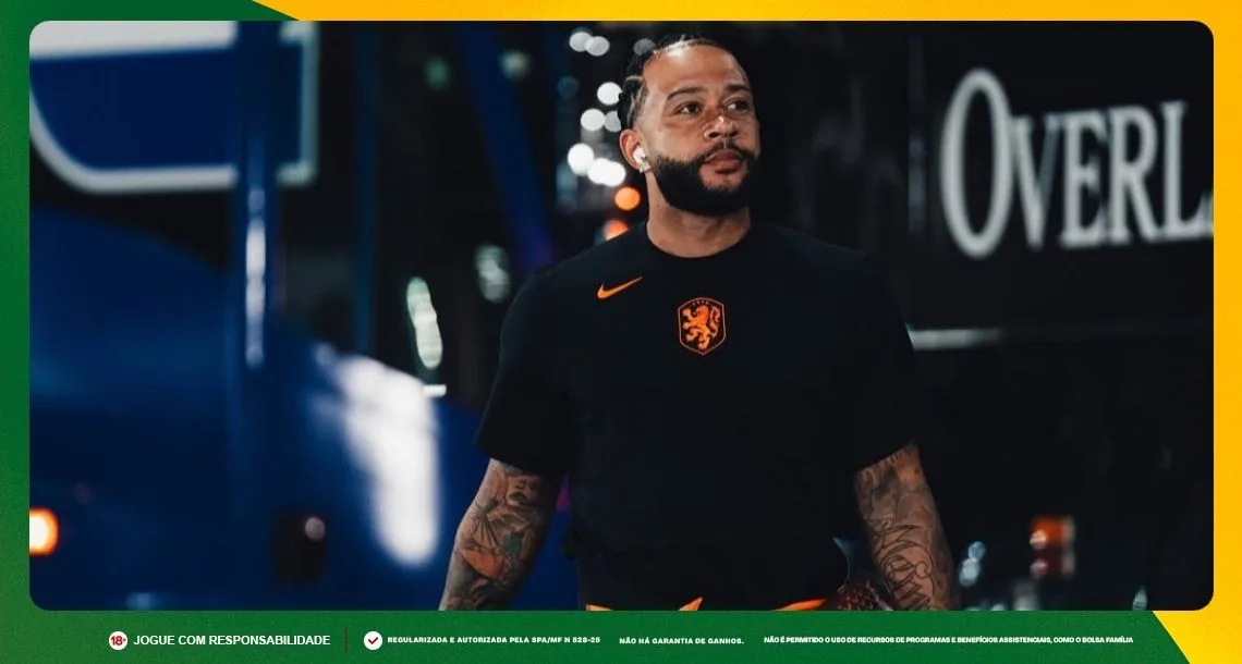Imagem ilustrativa de Memphis Depay, atacante da Holanda. Foto: Instagram/Memphis Depay