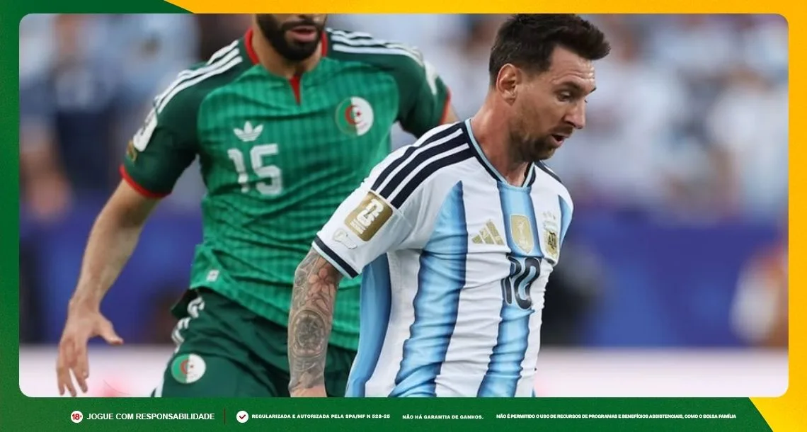 Imagem ilustrativa de Messi, principal estrela da Argentina. Foto: Instagram/Argentina