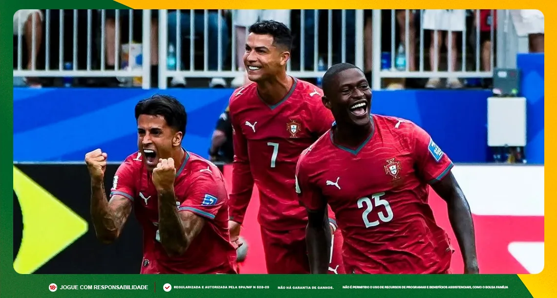 Imagem ilustrativa de jogadores da Seleção Portuguesa. Foto: Instagram/Portugal