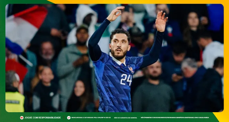 Imagem ilustrativa do atacante Cherki da França. Foto: Instagram/Seleção Francesa