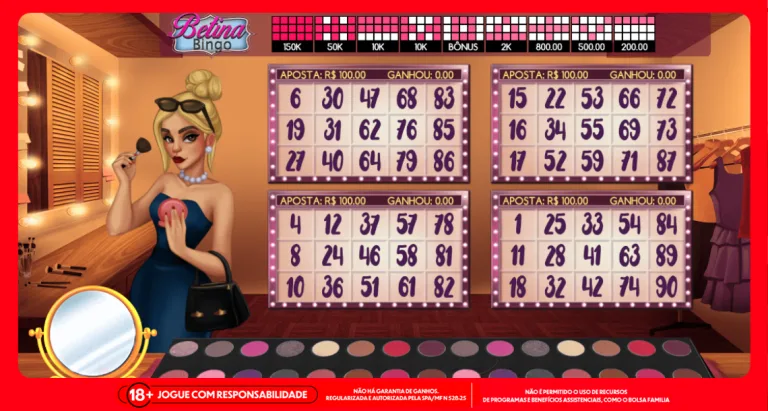 Imagem ilustrativa sobre o jogo online Betina Bingo