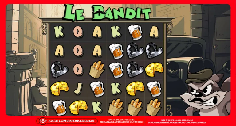 Imagem ilustrativa do jogo online de slot Le Bandit