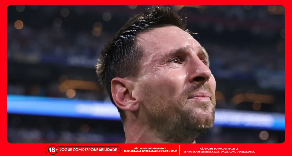 Imagem ilustrativa de Messi, atacante da Argentina. Foto: Instagram/Argentina