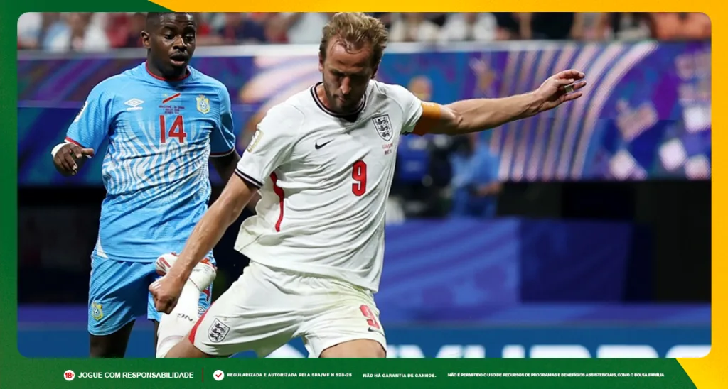 Imagem ilustrativa de Harry Kane, atacante da Inglaterra. Foto: Instagram/Inglaterra