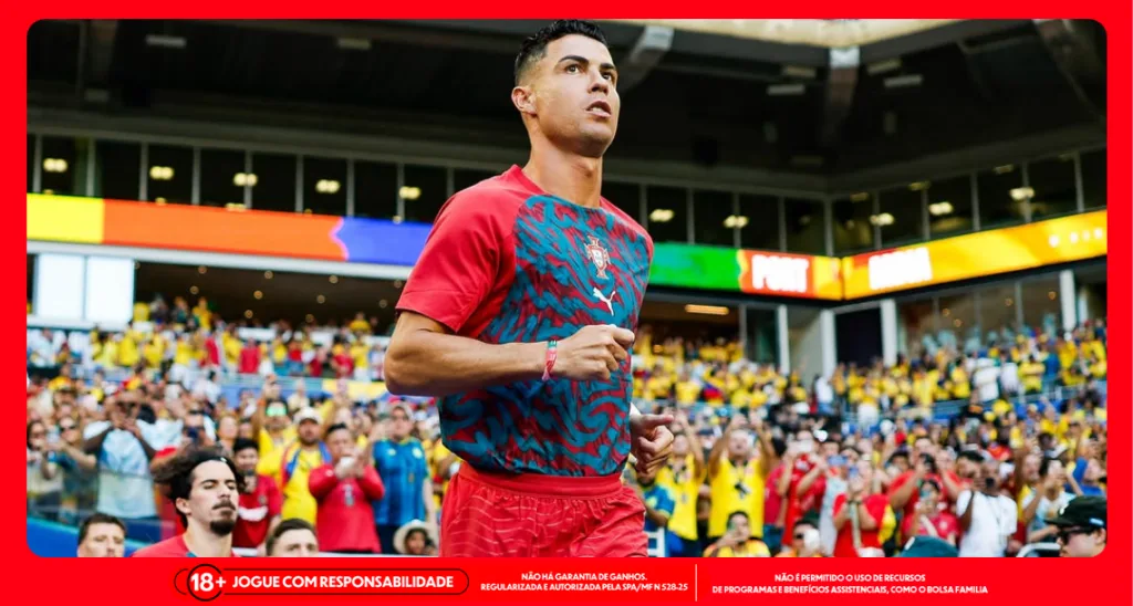 Imagem ilustrativa de Cristiano Ronaldo, atacante de Portugal. Foto: Instagram/Portugal