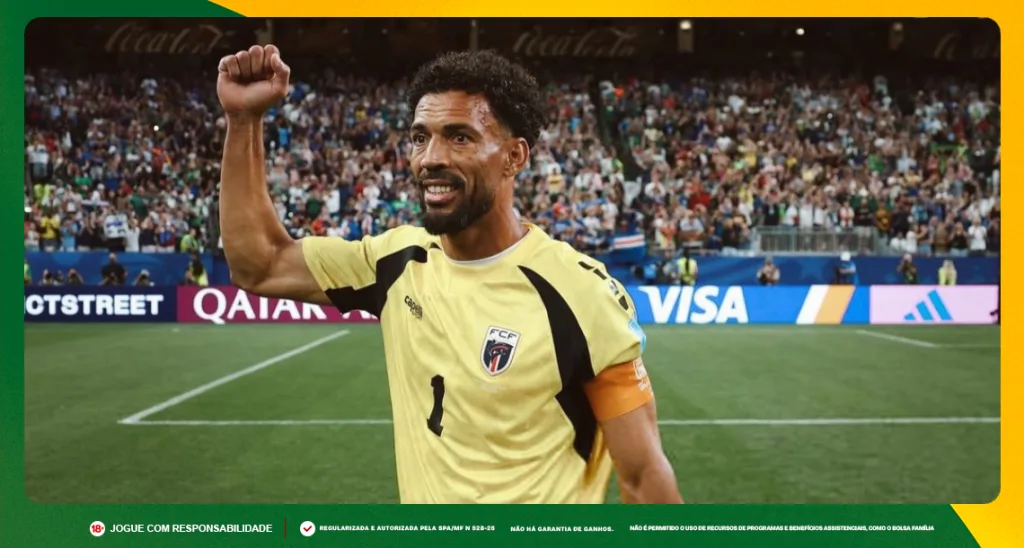 Imagem ilustrativa de Vozinha, goleiro de Cabo Verde. Foto: Instagram/Vozinha